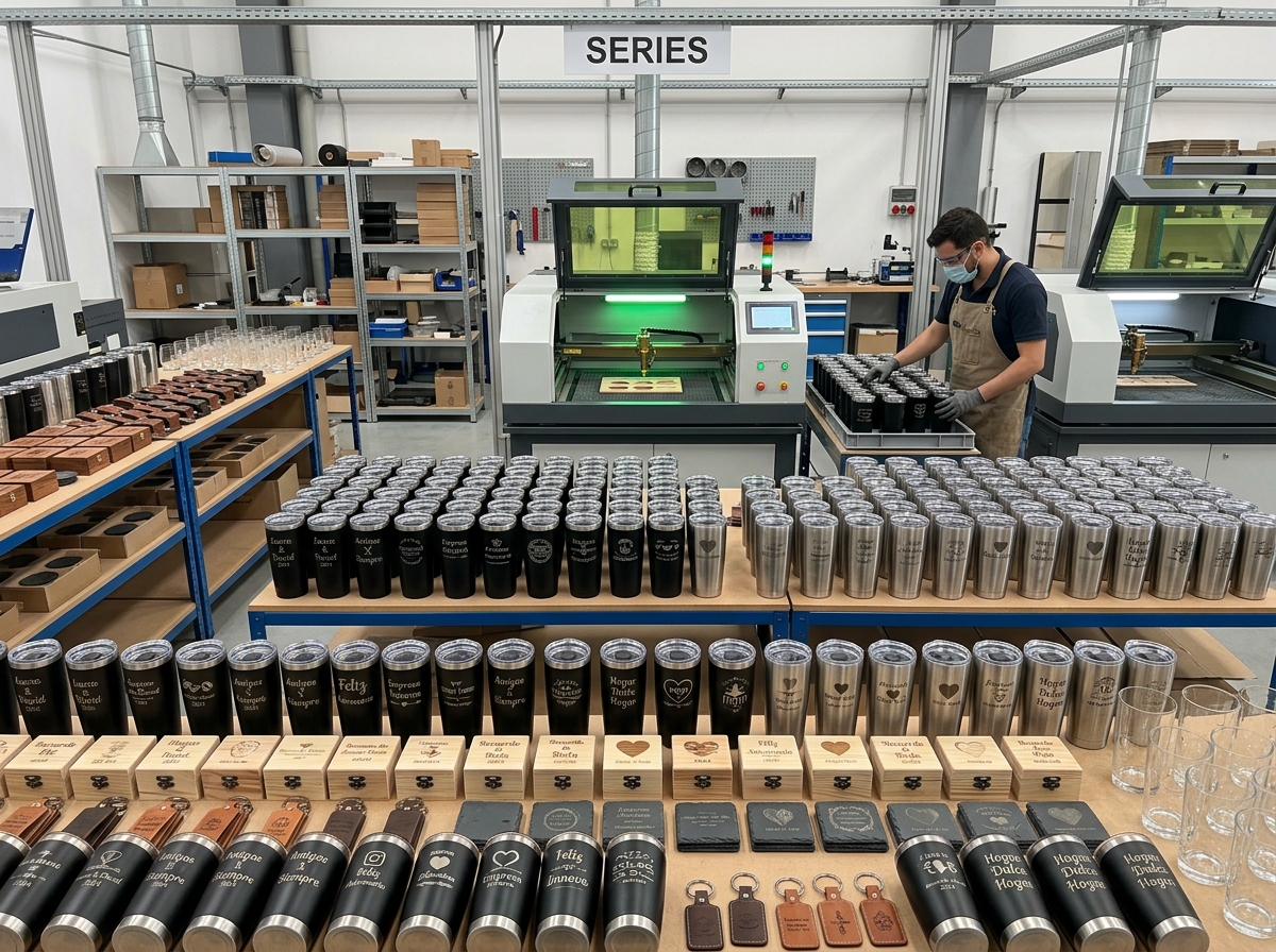 Unidad o serie marcado con laser